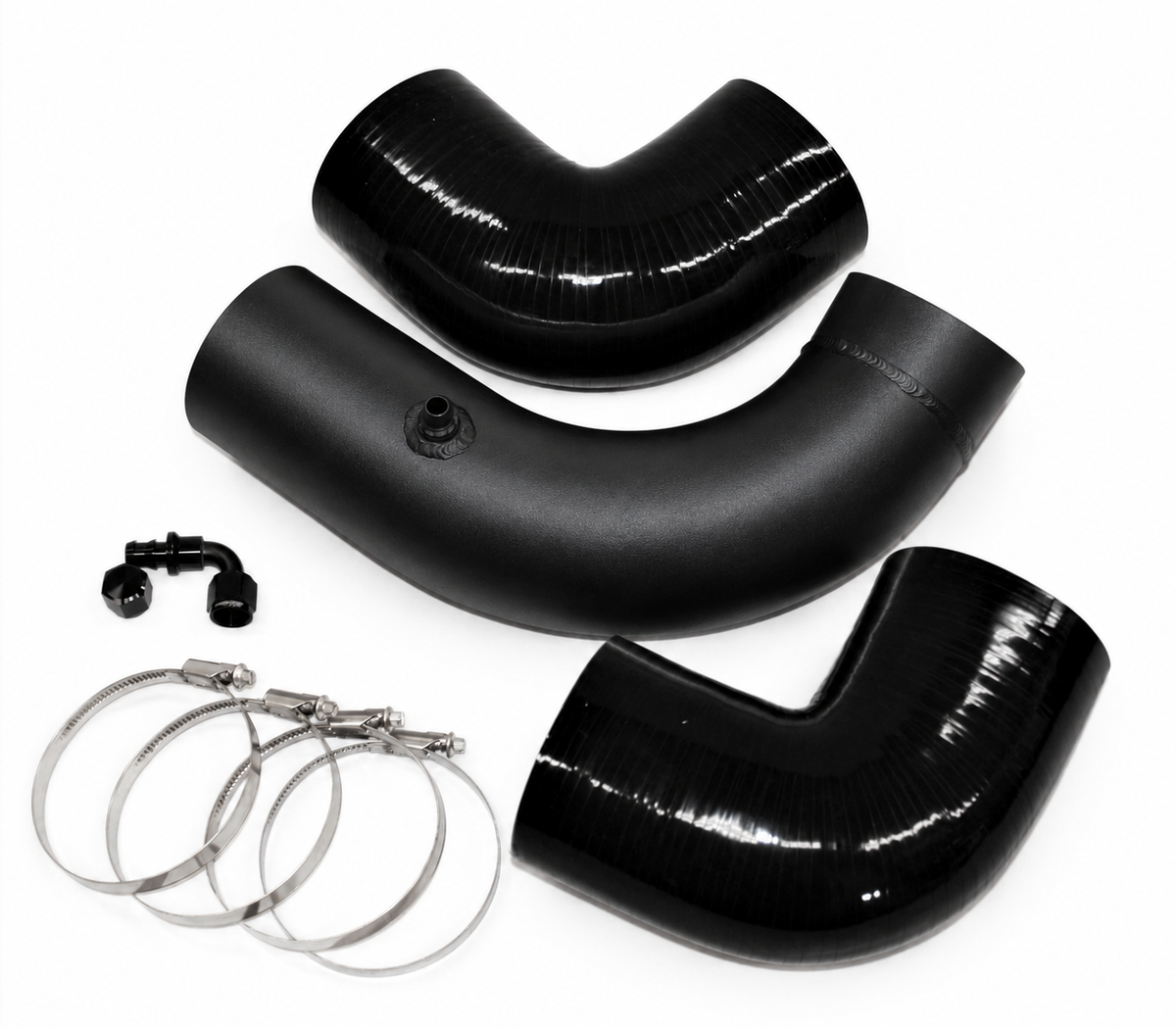 Plumbing Kit: GU TD42 3" Turbo inlet. Low Mount.