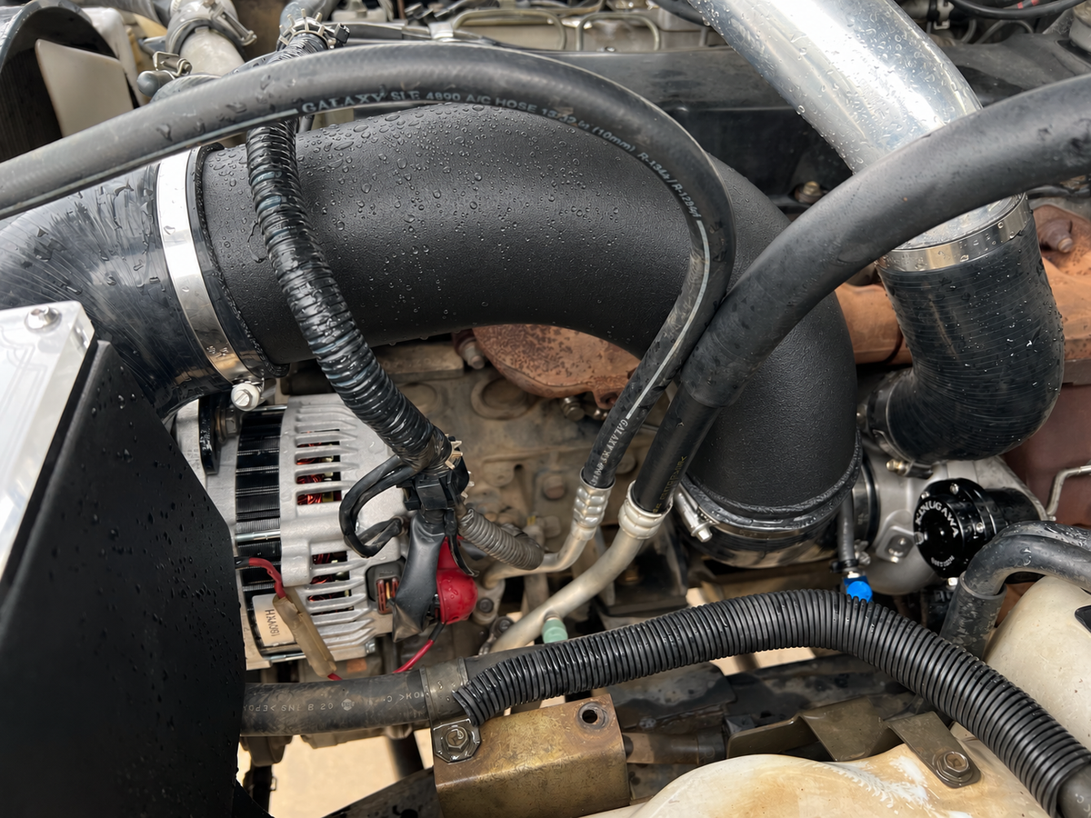 Plumbing Kit: GU TD42 4" Turbo Inlet.