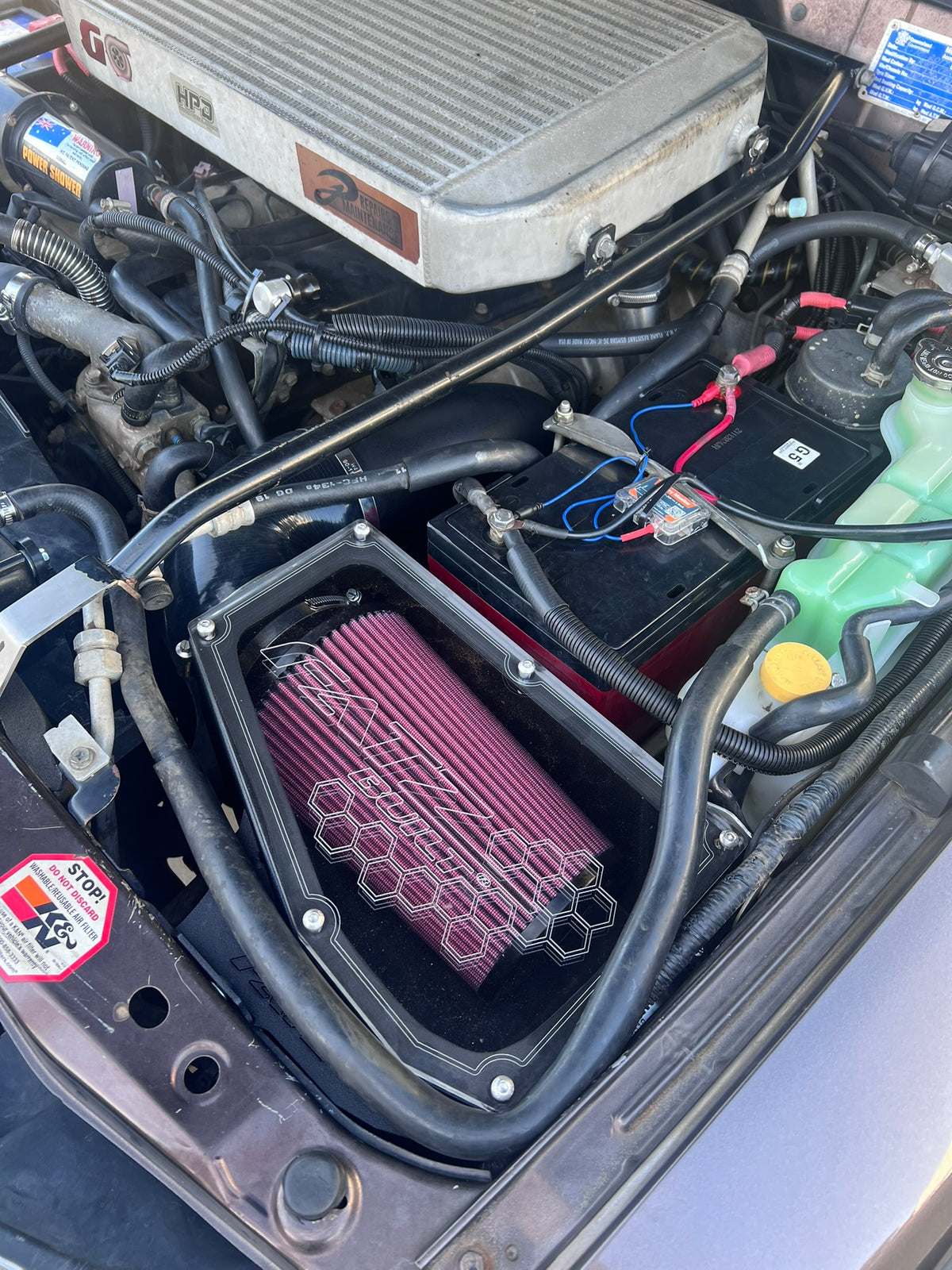 GU Patrol 4" High Flow Airbox