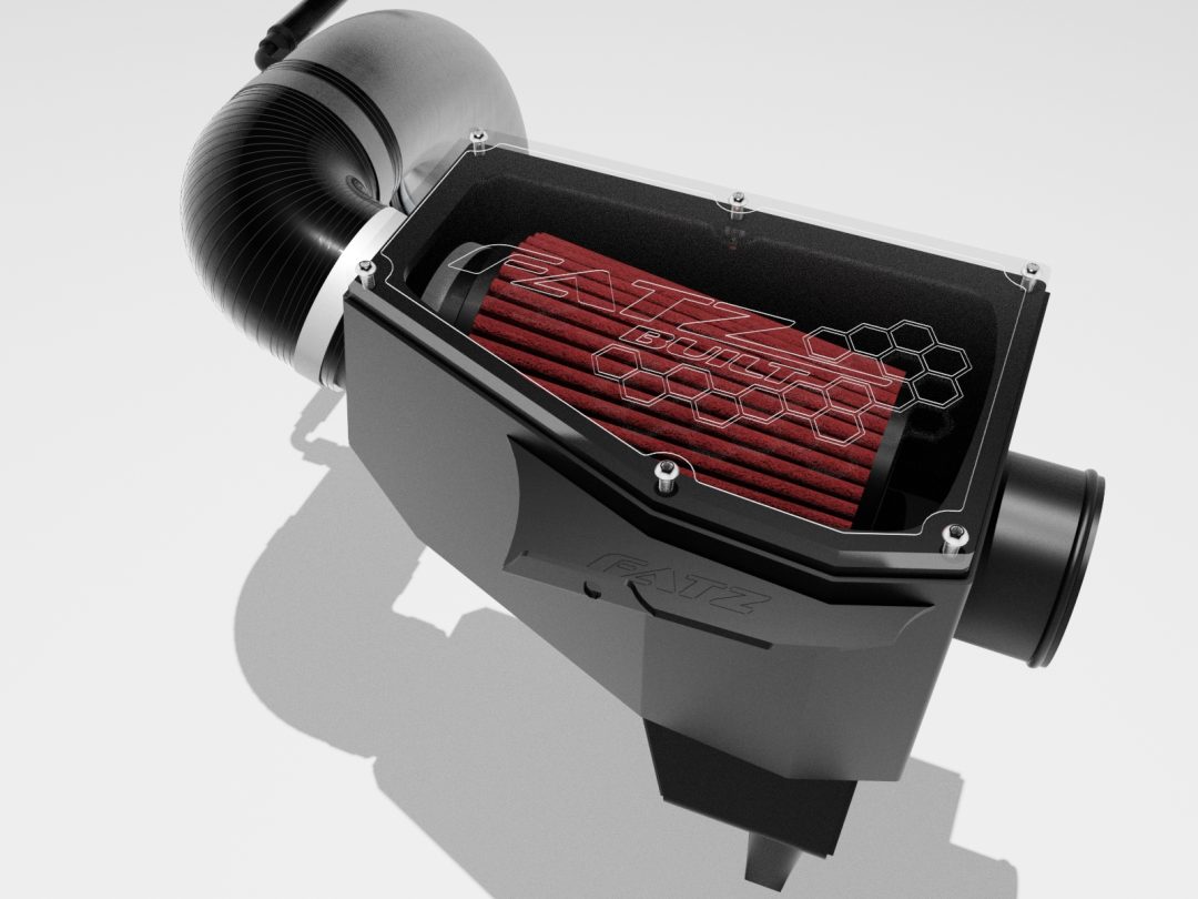 GU Patrol 4" High Flow Airbox