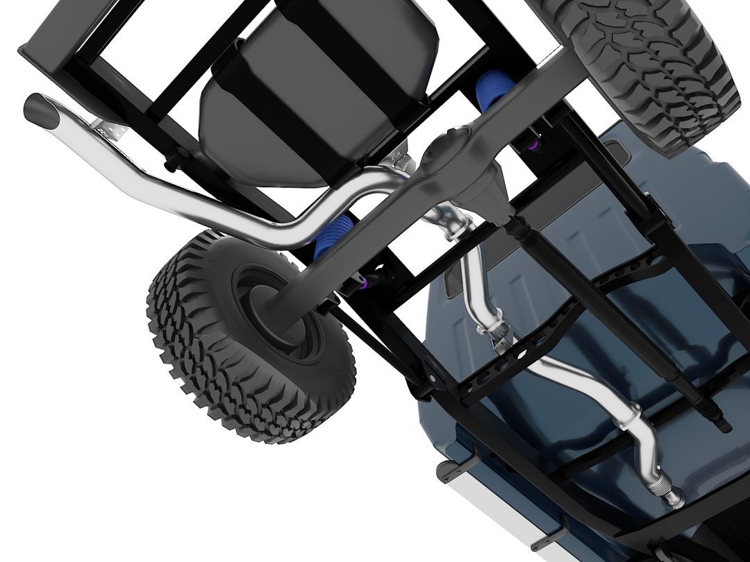 Fatz VDJ79 Series Jmacx Converted 4” DPF Back Exhaust. - Image 10