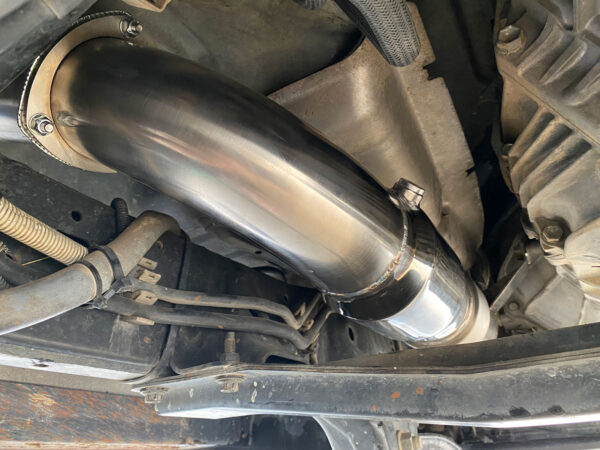 Fatz VDJ79 Single Cab 4" DUEL TANK, Side Exit Exhaust. - Image 2