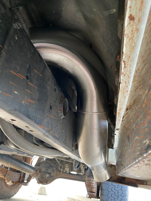 Fatz VDJ79 Single Cab 4" DUEL TANK, Side Exit Exhaust. - Image 5