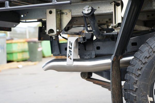 Fatz VDJ79 Series Pre-DPF (Dual Fuel Tank) Turbo Back 4" Exhaust. - Image 14