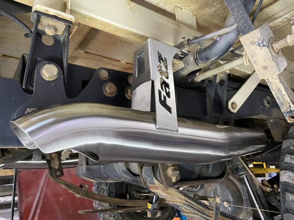 Fatz VDJ79 Series Pre-DPF (Dual Fuel Tank) Turbo Back 4" Exhaust. - Image 11