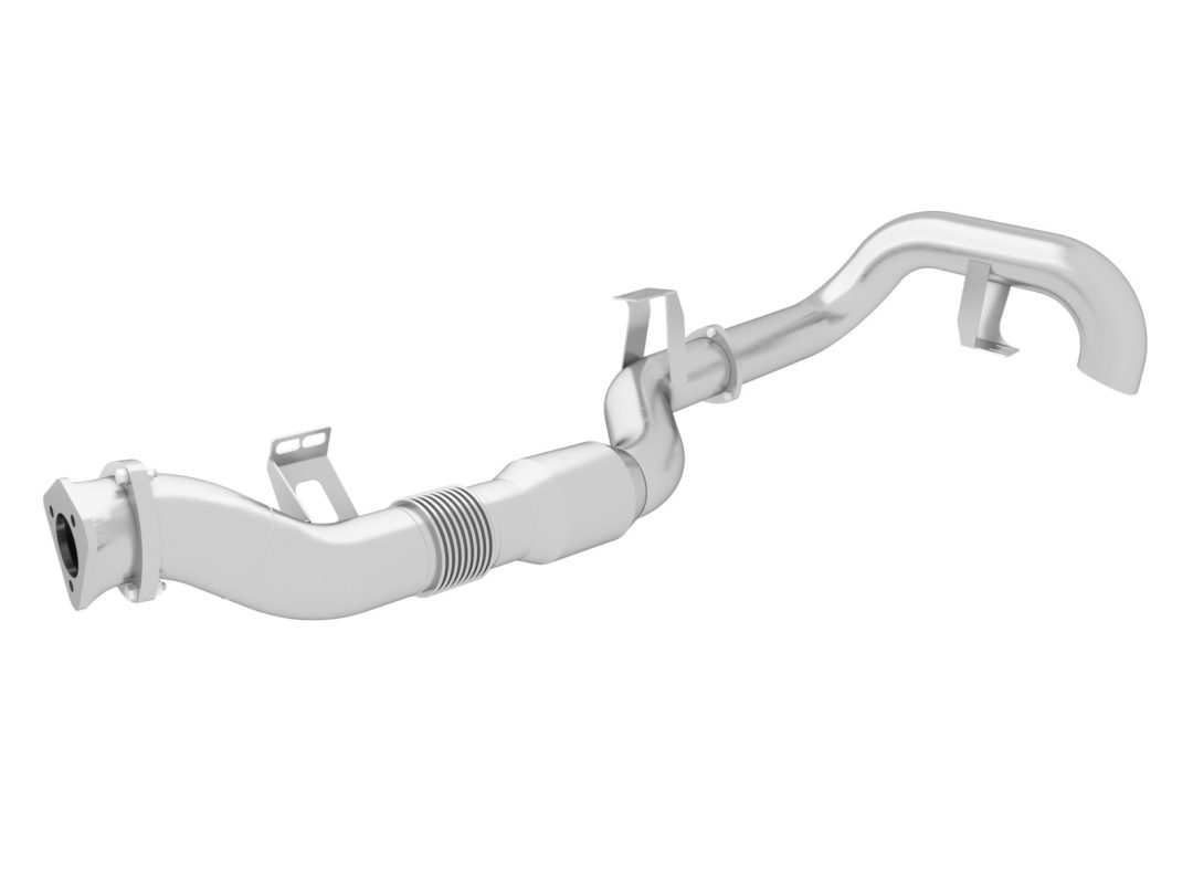 Fatz VDJ79 Turbo Back Single Cab, Single Tank Side Exit Exhaust. - Image 2