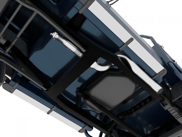 Fatz VDJ79 Single Cab 4" DUEL TANK, Side Exit Exhaust. - Image 11