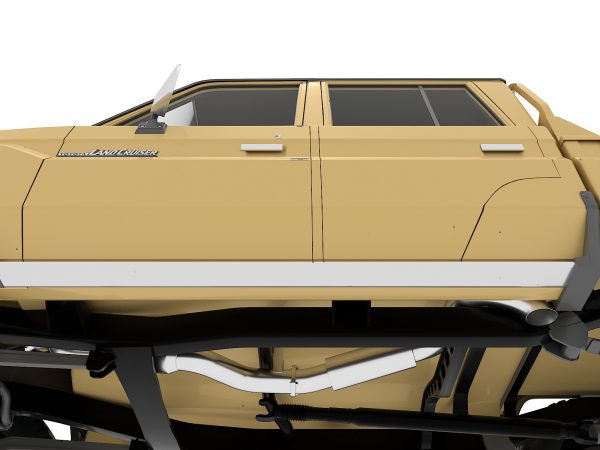 Fatz VDJ79 Turbo Back, Dual Cab, Single Tank, 4" Side Exit exhaust - Image 4