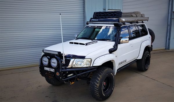 GU patrol 4" Ram Head Snorkel (All Series)