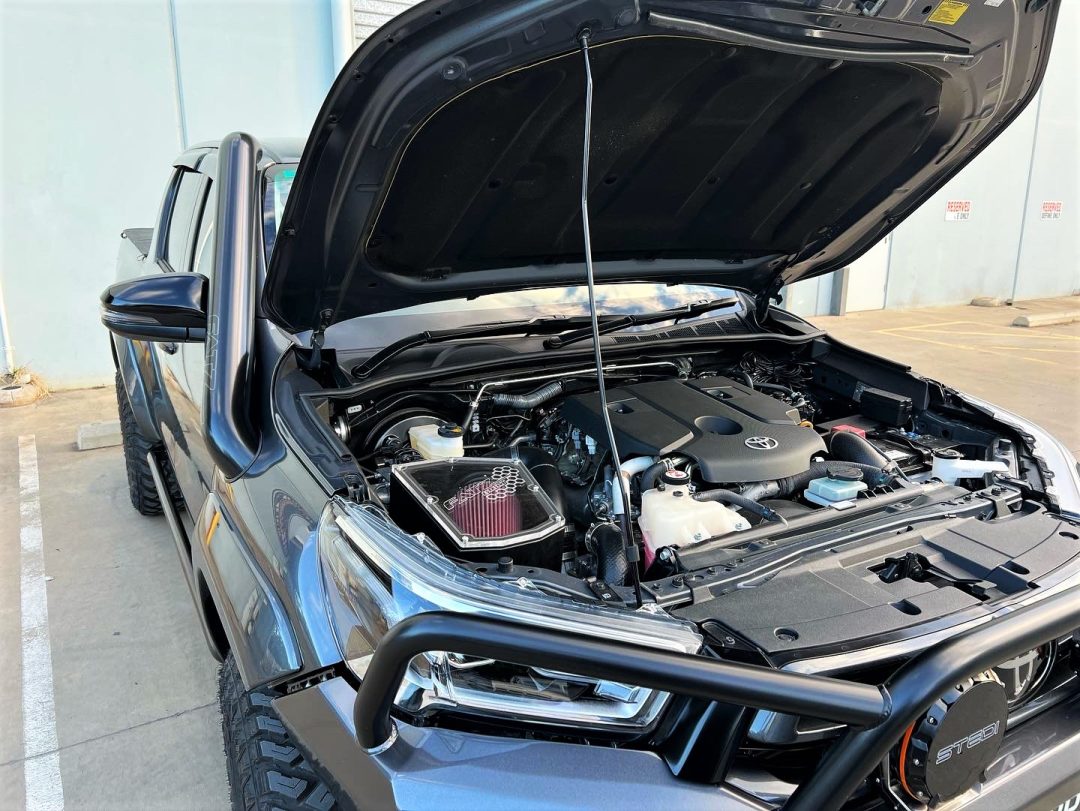 N80/GUN HILUX Short Entry Snorkel - Image 3