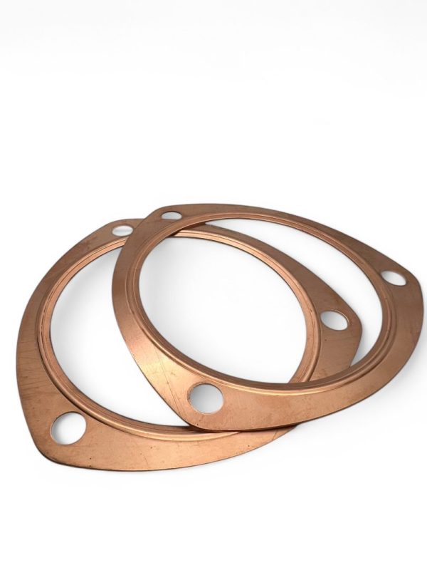 3 Bolt 4" Annealed Copper Exhaust Gasket